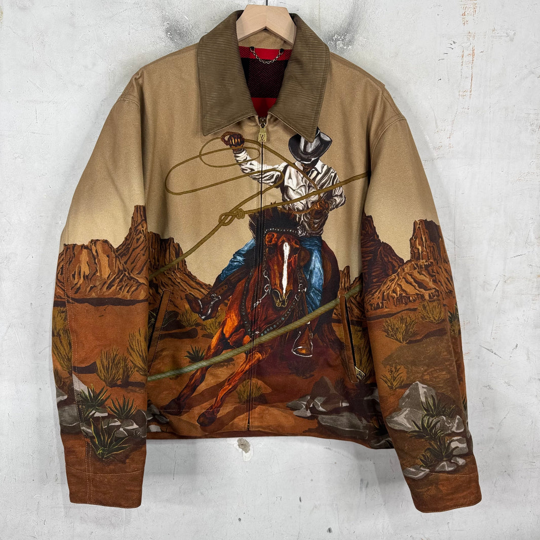 Louis Vuitton Western Cowboy Lined Work Jacket