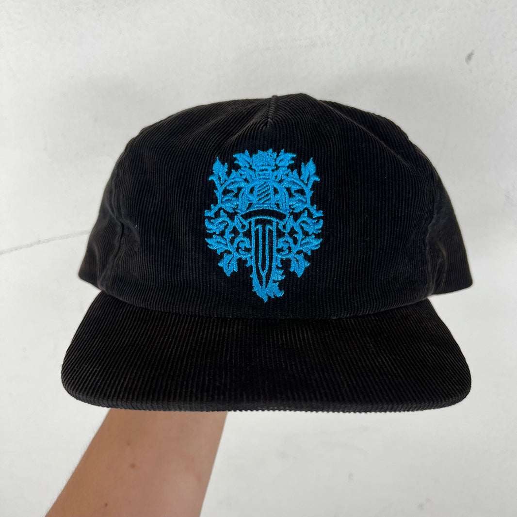 Chrome Hearts Dagger Vine Corduroy Snapback Hat