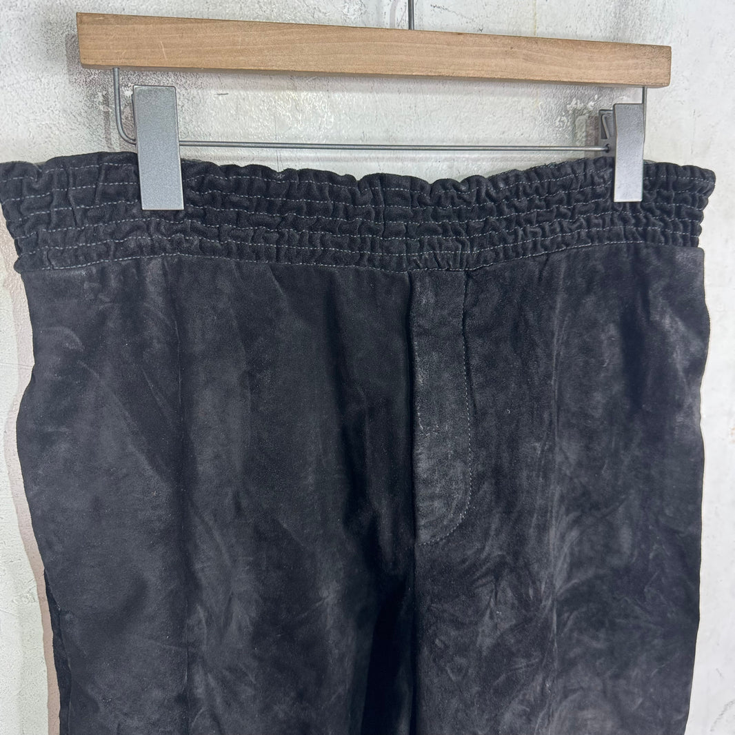 Givenchy Tisci Lambskin Drawstring Shorts