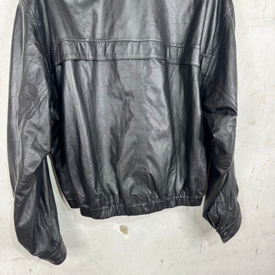 Lemaire Leather Golf Jacket