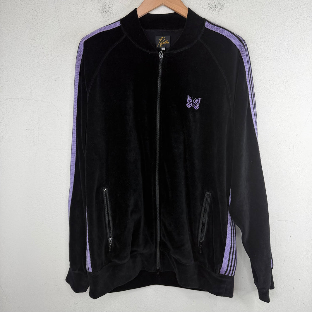 Needles Black/Purple Track Jacket