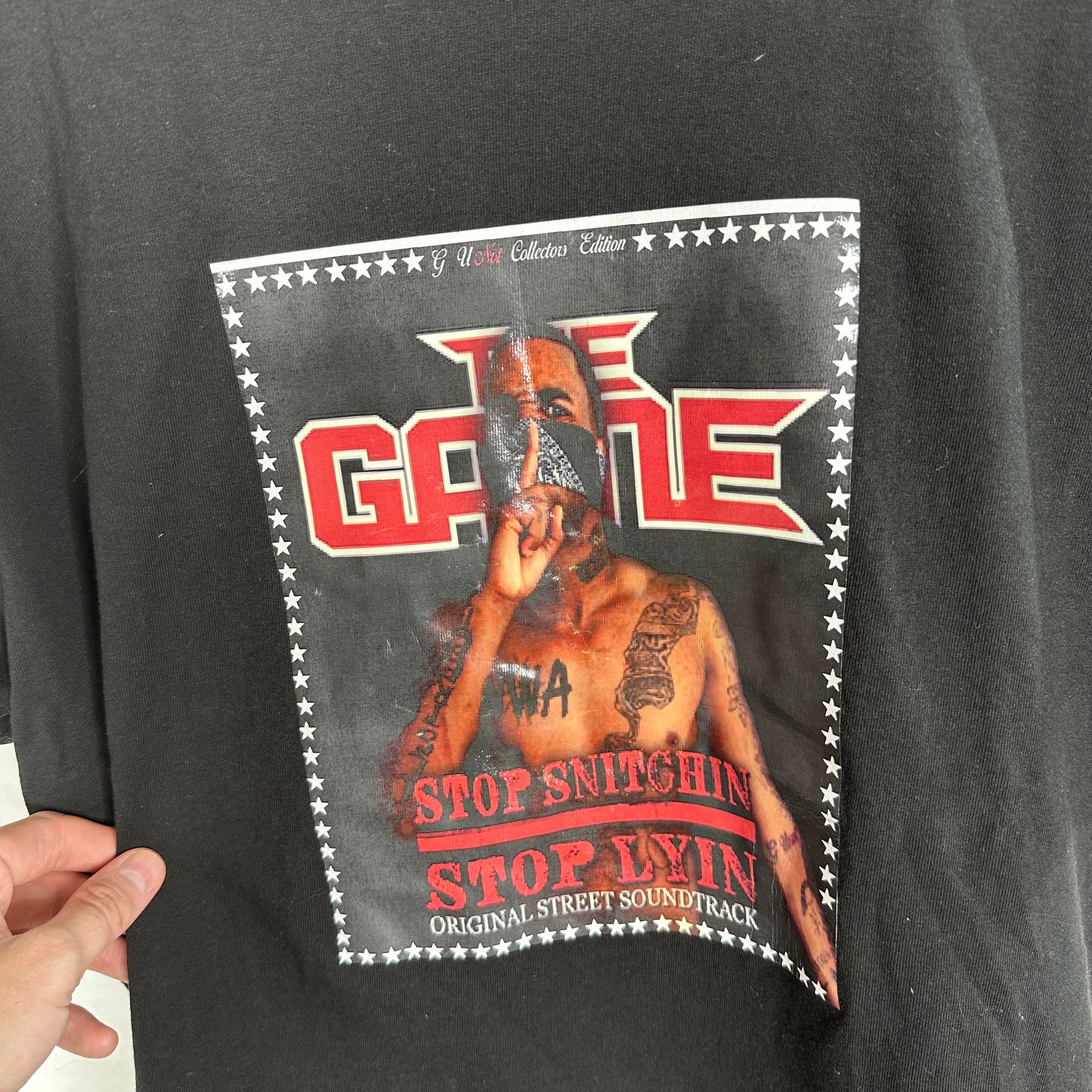 Vintage The Game Stop Snitchin T-Shirt