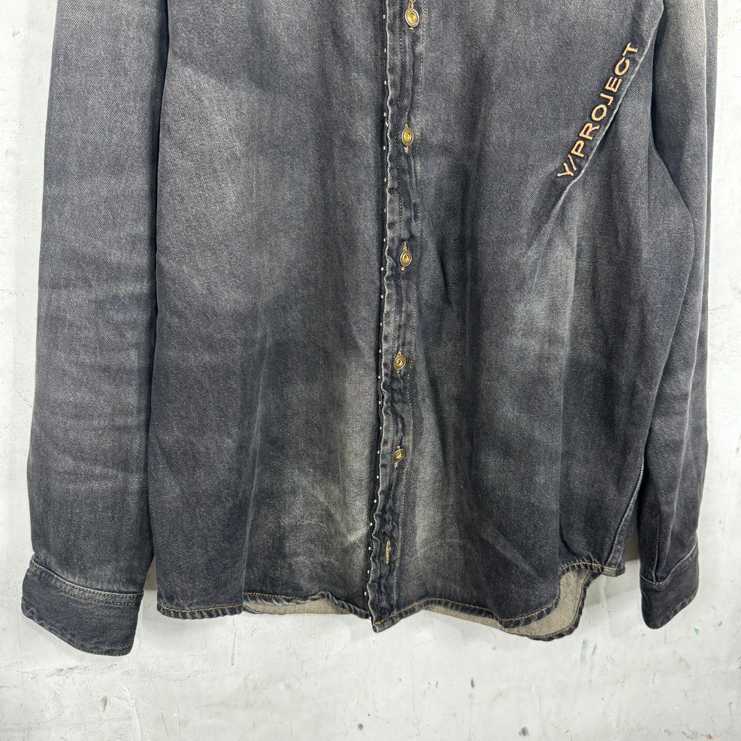 YProject Denim Charcoal Shirt