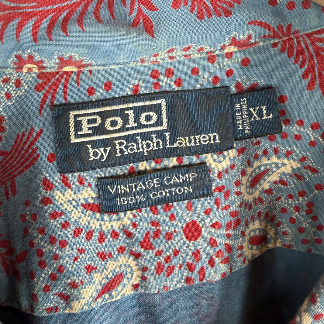 Ralph Lauren Paisley Camp Collar Shirt