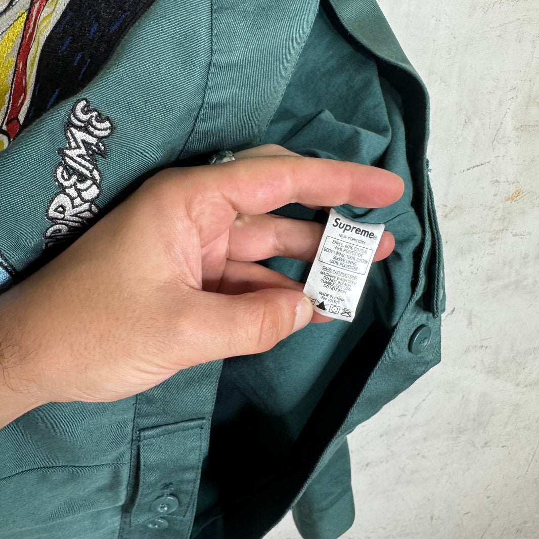 Supreme x Daniel Johnston Embroidered Work Jacket
