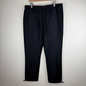 Acne Studios Pace Navy Wool Trousers