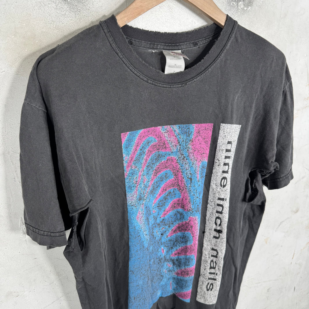 Vintage NIN Hate 1990 Reprint Smoked T-Shirt