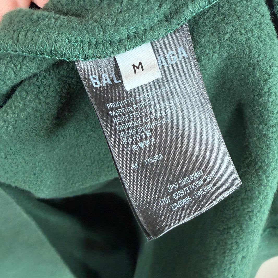 Balenciaga Green Unisex Hoodie