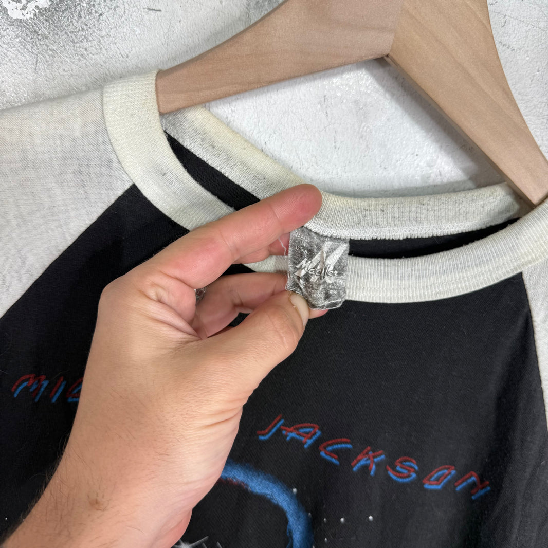 Vintage 1984 MJ Victory Tour Raglan T-Shirt