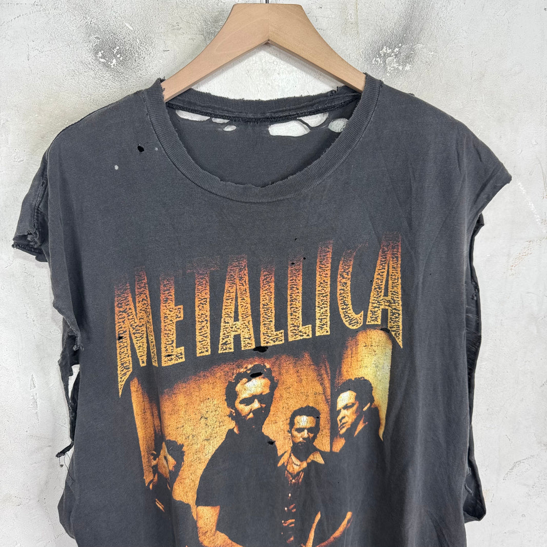 Vintage Metallica 98' Smoked Cutoff T-Shirt