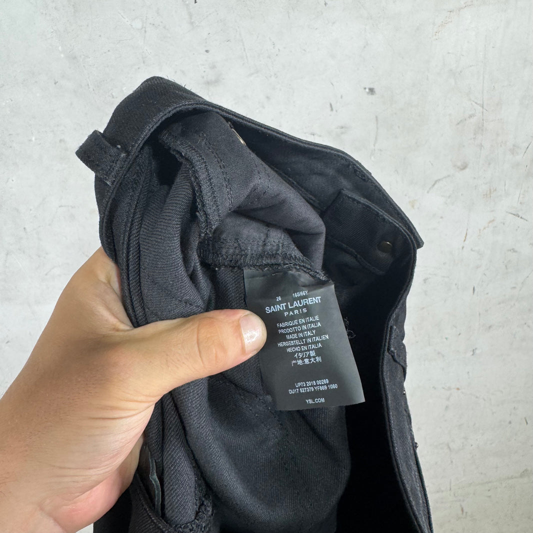 Saint Laurent D05 Black Jeans