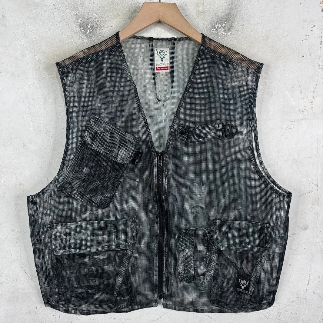 South2West8 x Supreme Mesh Fishing Vest