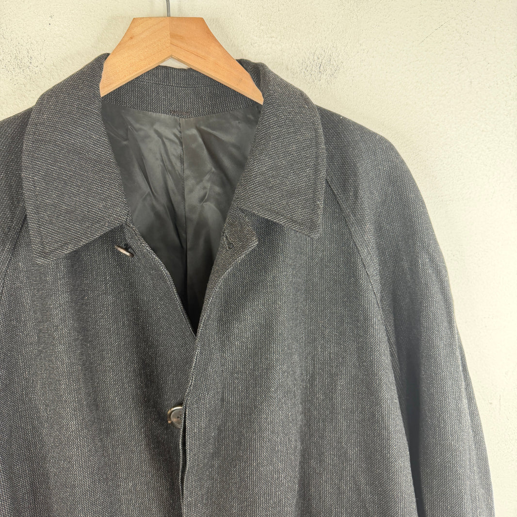 Yohji Y's For Men Wool Trench Coat