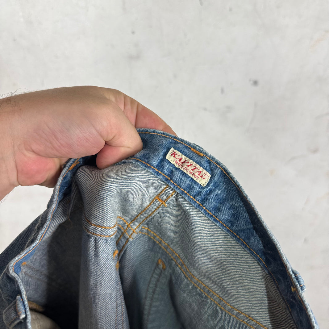 Kapital Stencil Printed Jeans