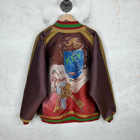 Issey Miyake x Tandori Yoko Varsity Jacket