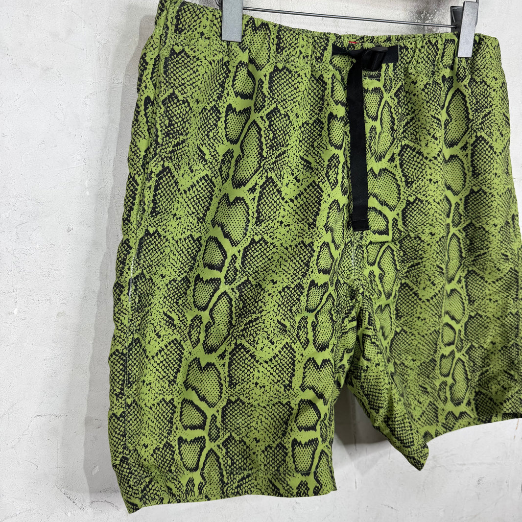 Supreme Belted Snakeskin Shorts