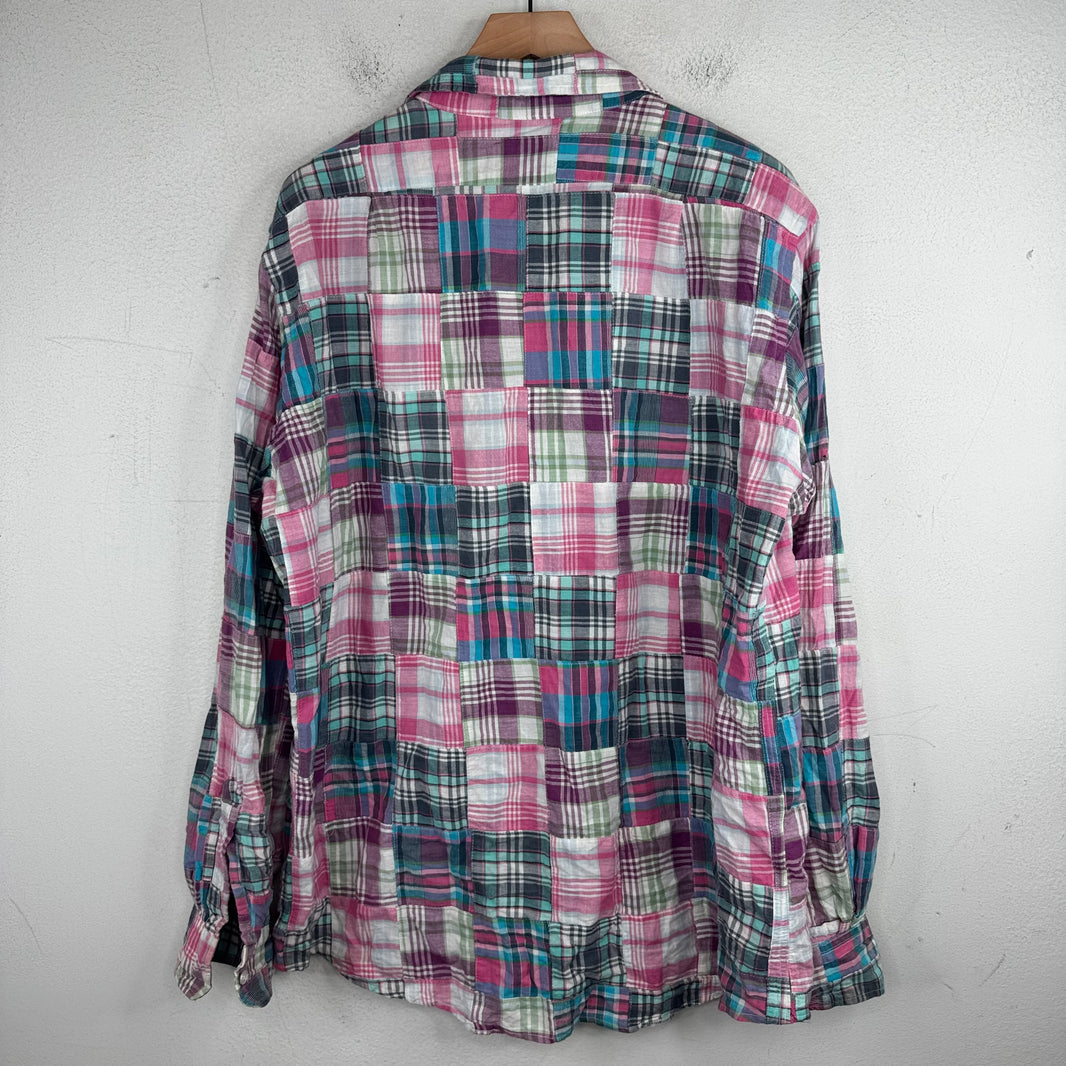 Bape Patchwork Button Up L/S Shirt