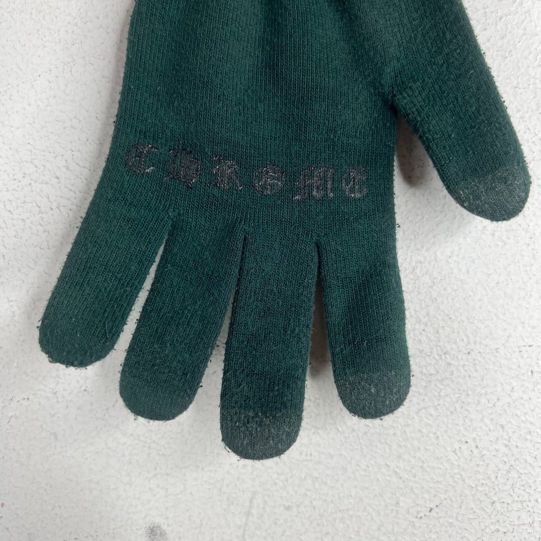Chrome Hearts Green Work Gloves