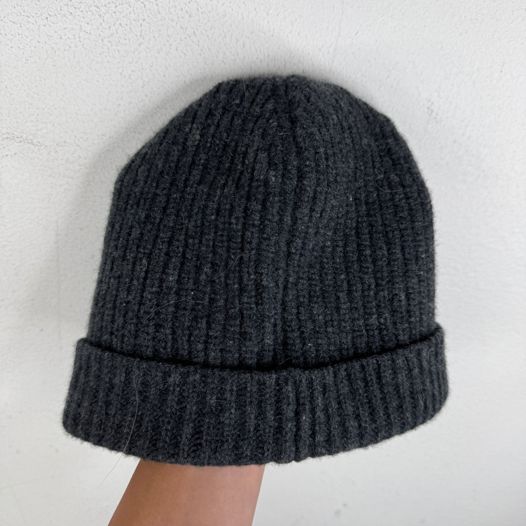 Celine Gray Patch Beanie