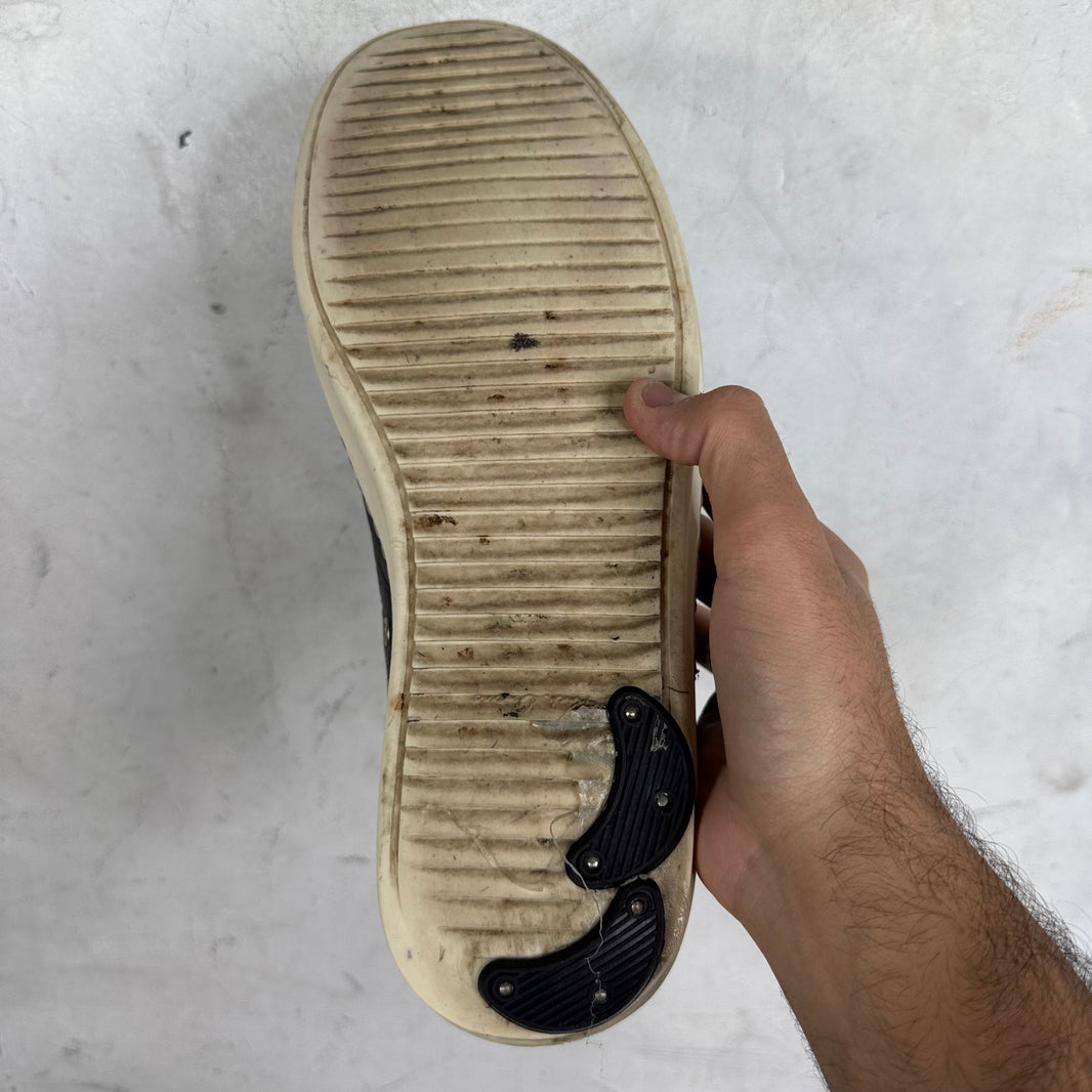Rick Owens Black Leather Ramones