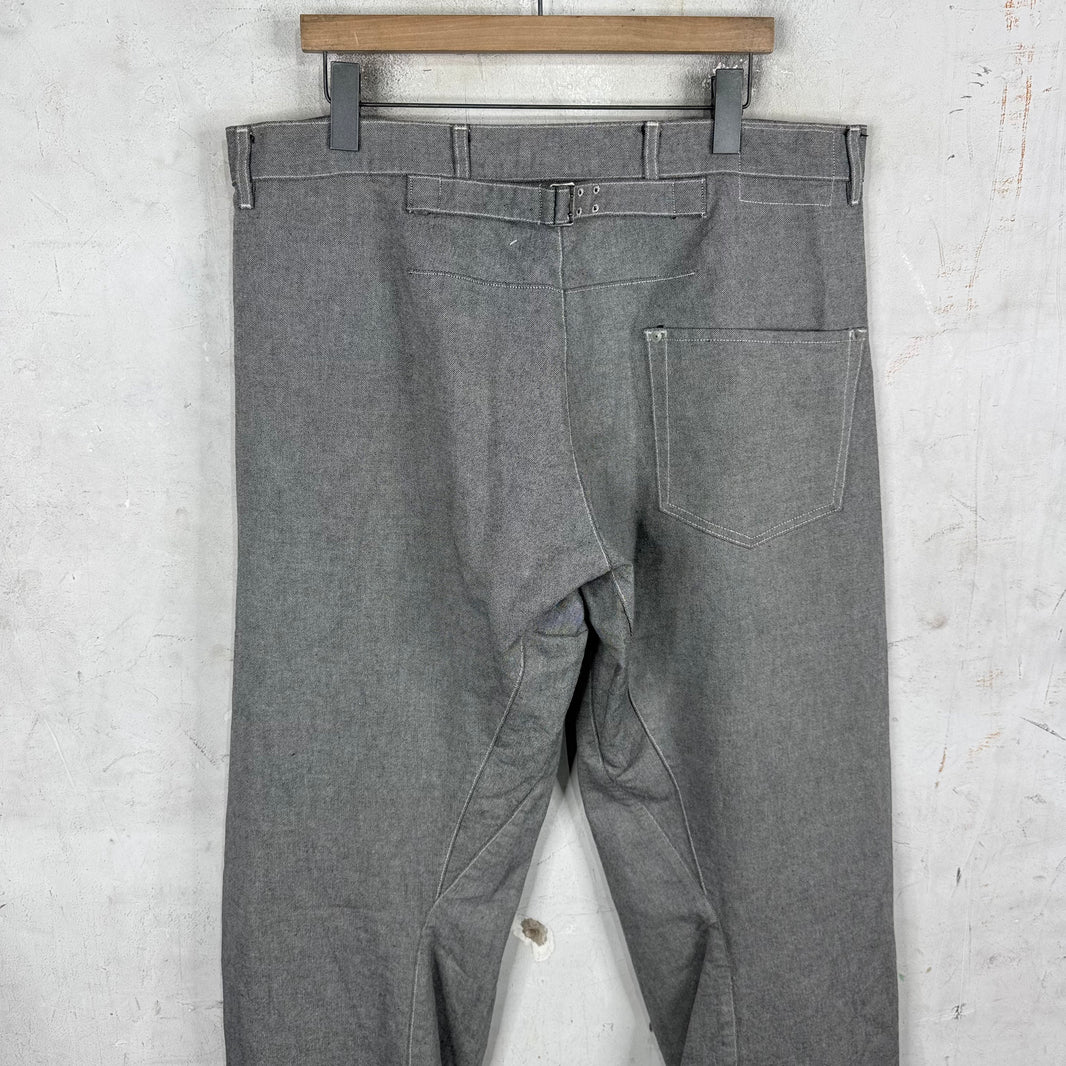 Margiela Inside Out Knee Twist Jeans