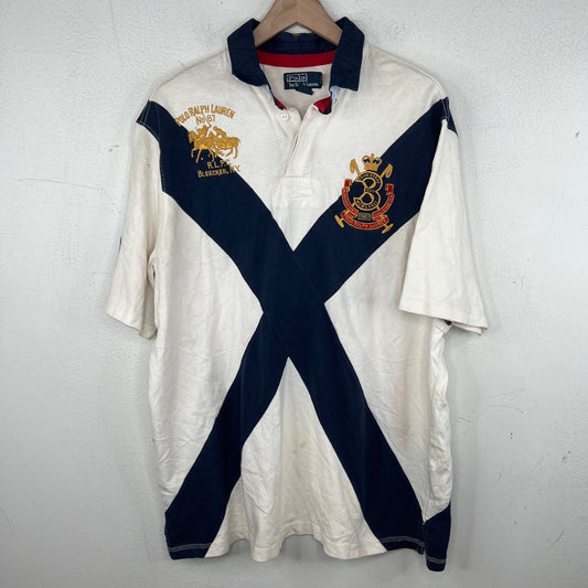 Polo Ralph Lauren White Crest Team Event Polo T-Shirt