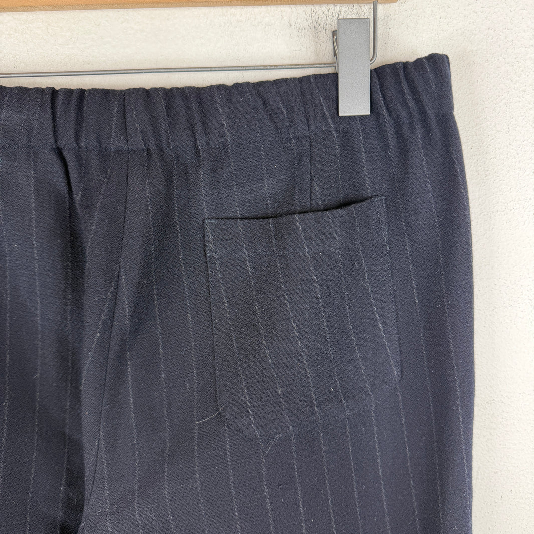 Dries Van Noten Wool Pinstripe Pants
