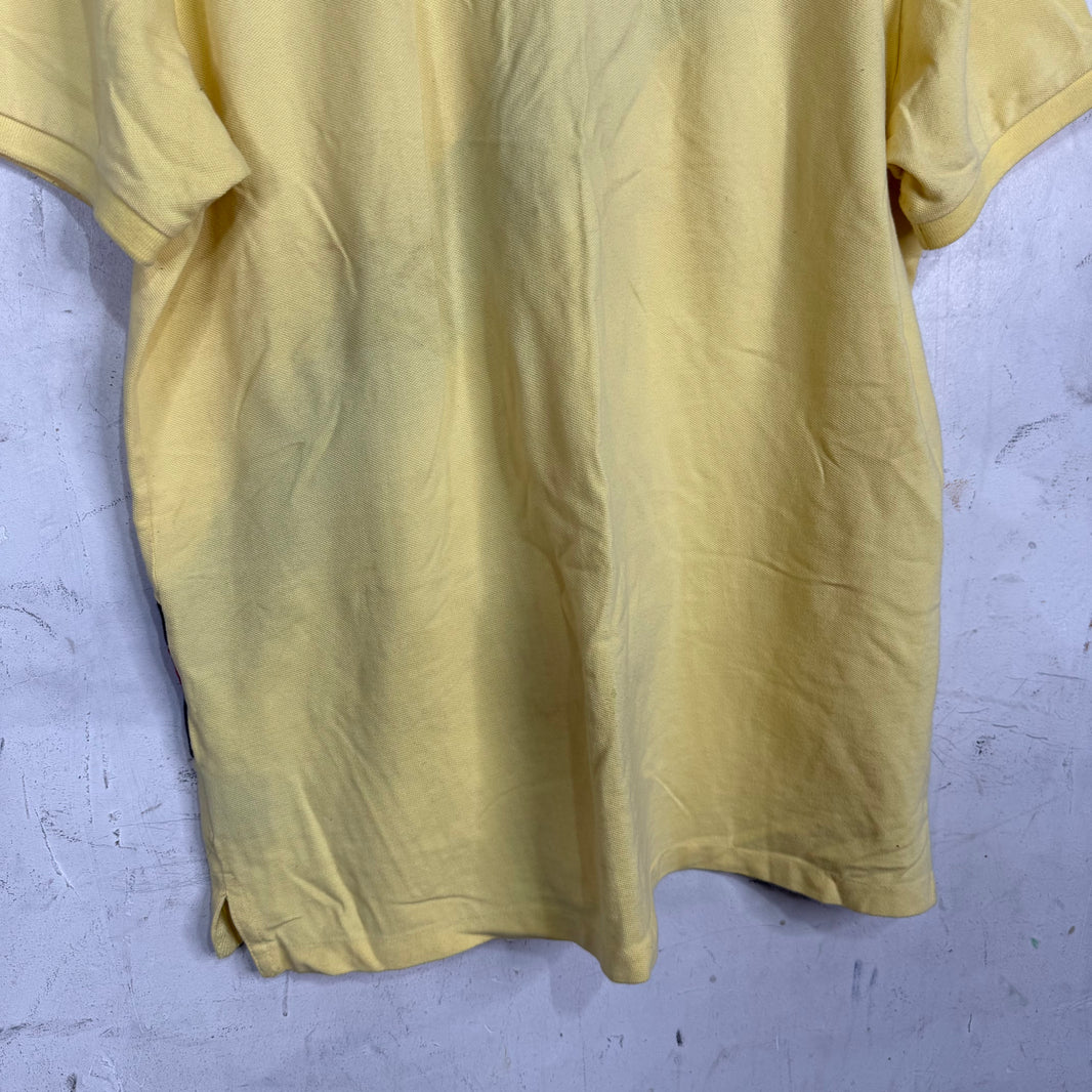 Ralph Lauren Rugby Yellow Diagonal Stripe Polo