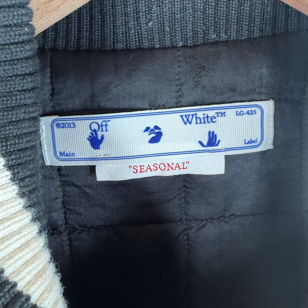 Off White Viking Varsity Jacket