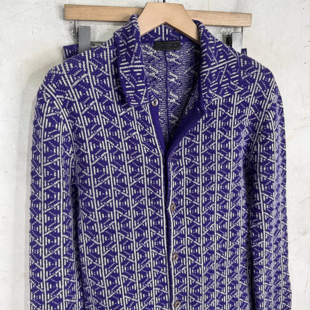 Prada Purple Jacquard Onezie