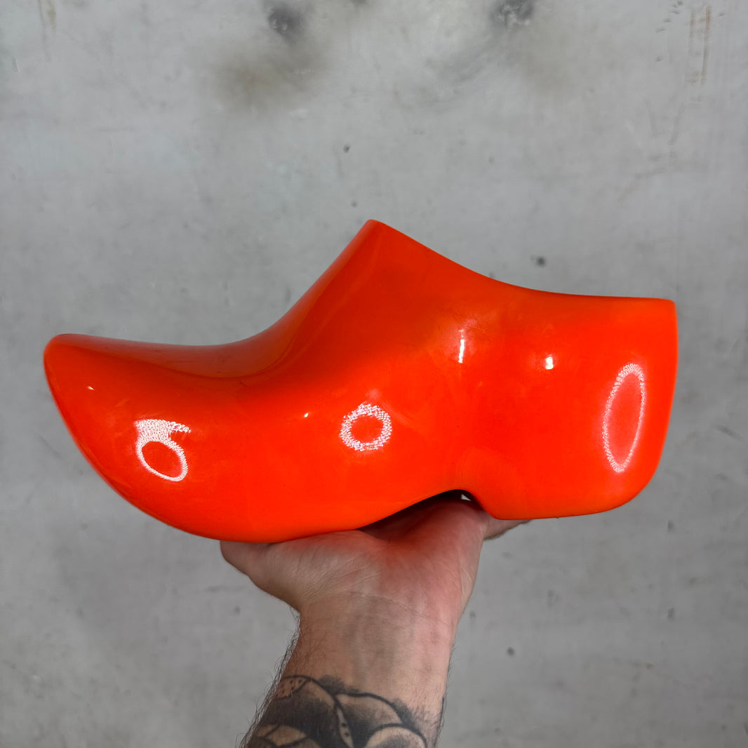 Balenciaga Orange Technoclogs