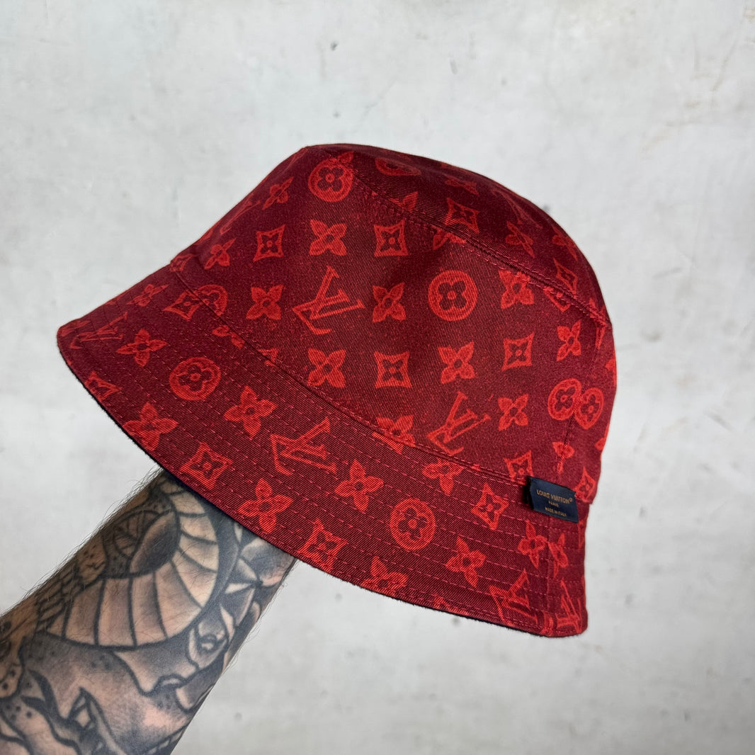 Louis Vuitton Reversible Monogram Wool Bucket Hat