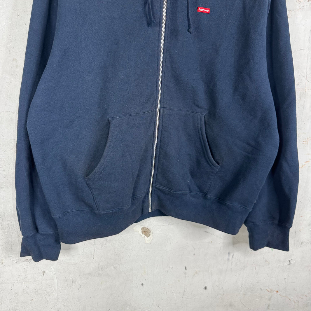 Supreme Small Box Logo Zip Hoodie