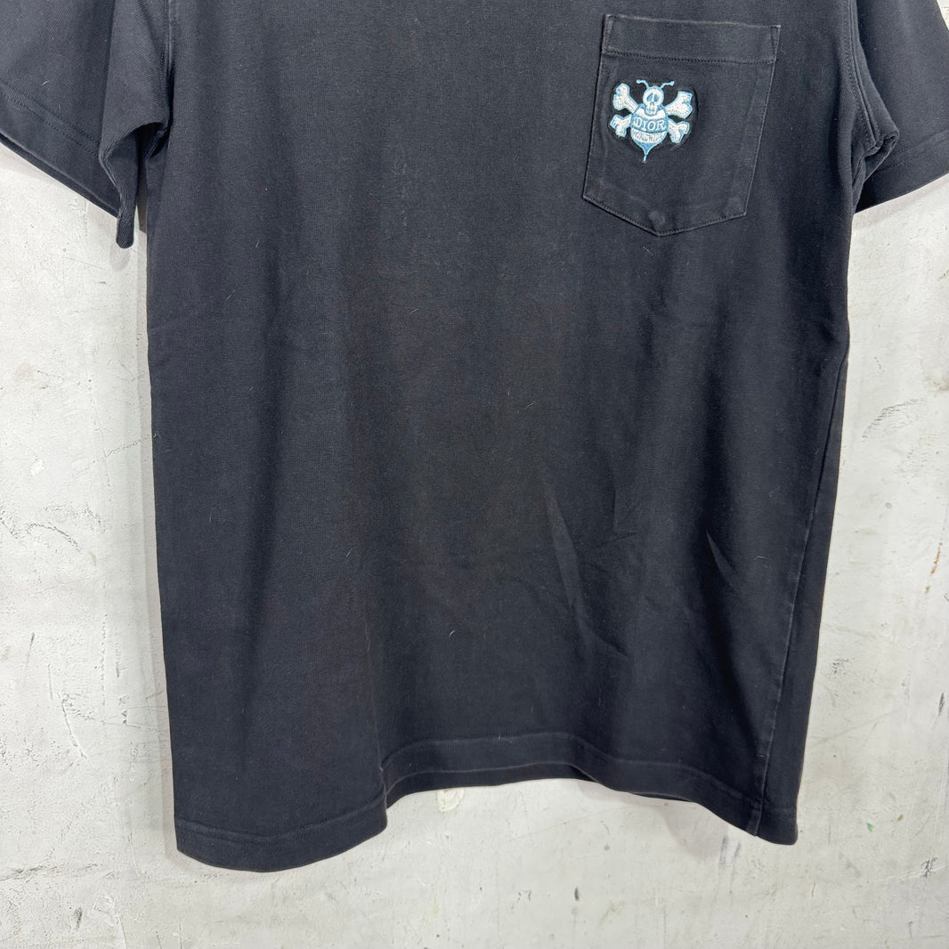 Dior Stussy Bee Black T-Shirt