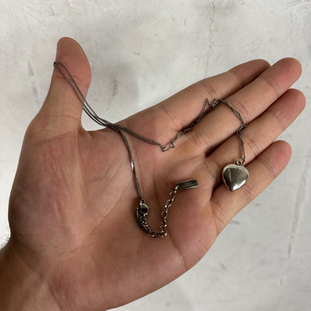 Saint Laurent Heart Necklace