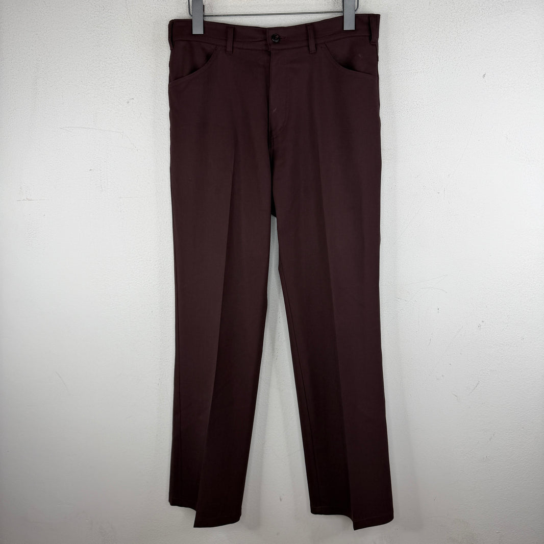 Second Layer Burgundy Trousers