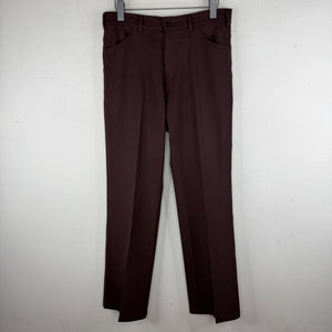 Second Layer Burgundy Trousers