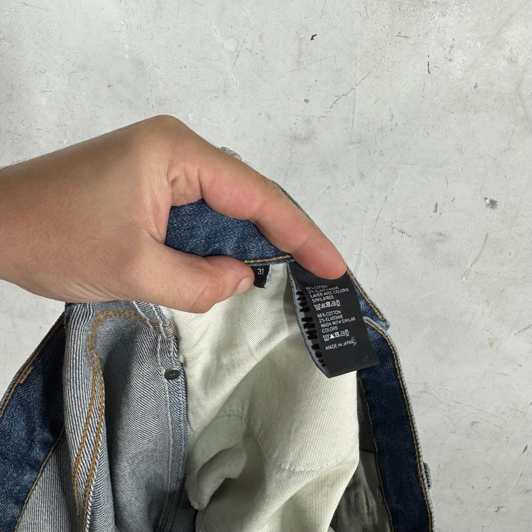 Celine Faded Blue Skinny Jeans