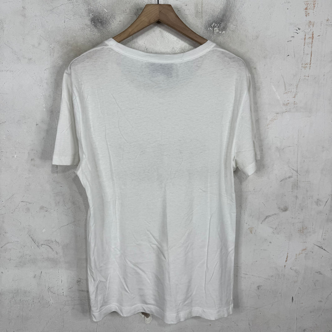 Gucci White Faded Logo T-Shirt
