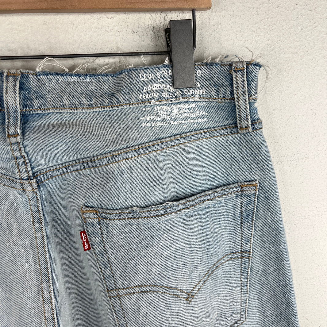 ERL Levi's Ripped Flare Jeans