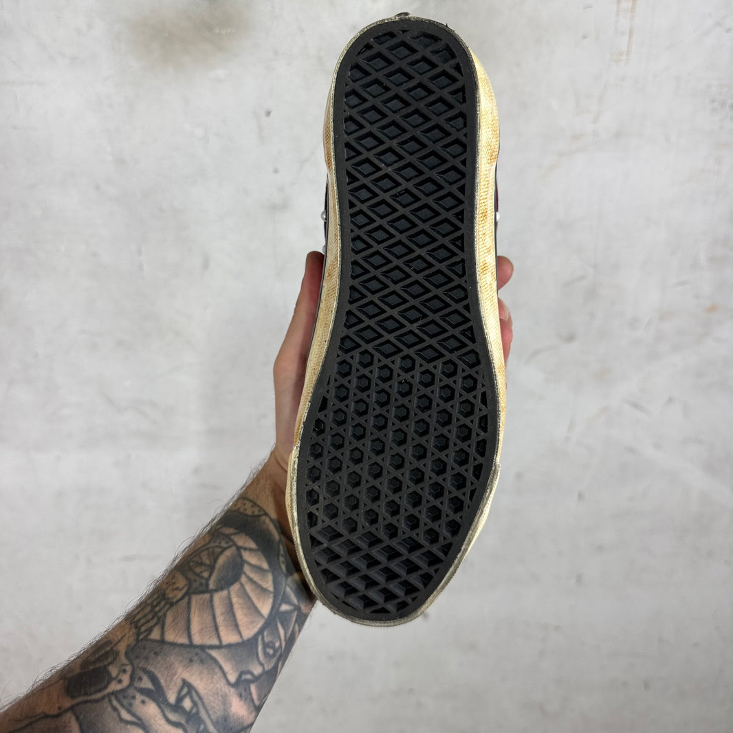 Vans x Satoshi Burgundy Pearlized Old Skools