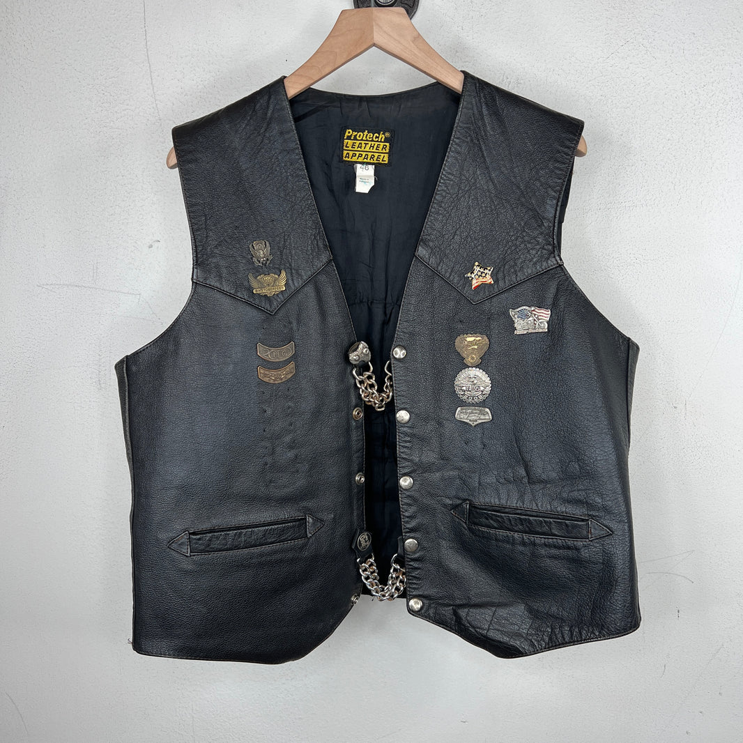 Vintage Harley Davidson Biker Vest