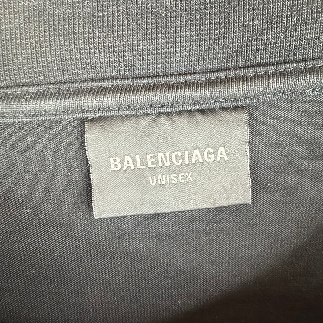 Balenciaga Size Sticker T-Shirt
