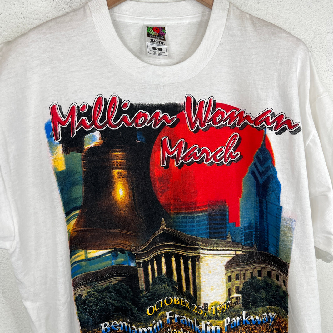 Vintage Million Woman March T-Shirt