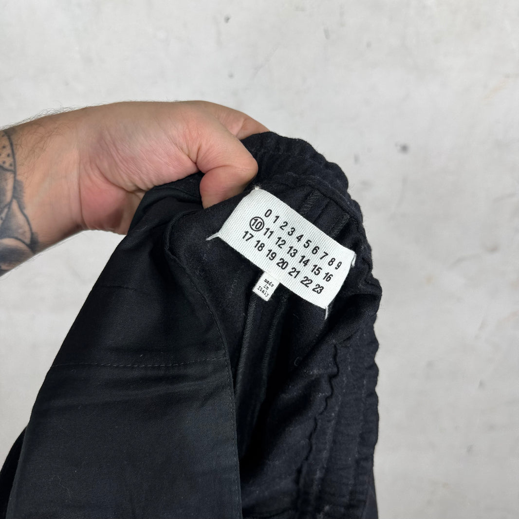 Margiela Pinstriped Elastic Waist Trousers