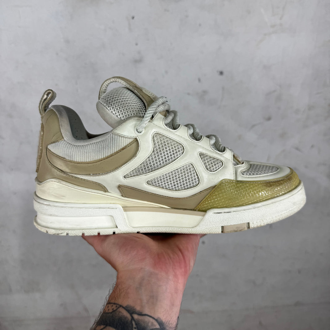 Louis Vuitton Cream Skate Sneakers