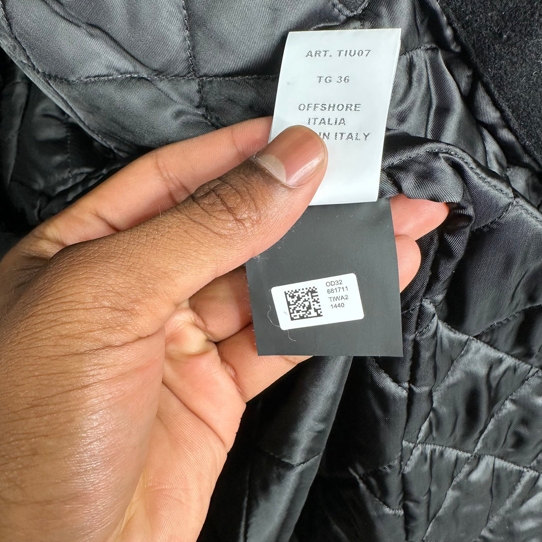 Balenciaga Sample Offshore Layered Coat