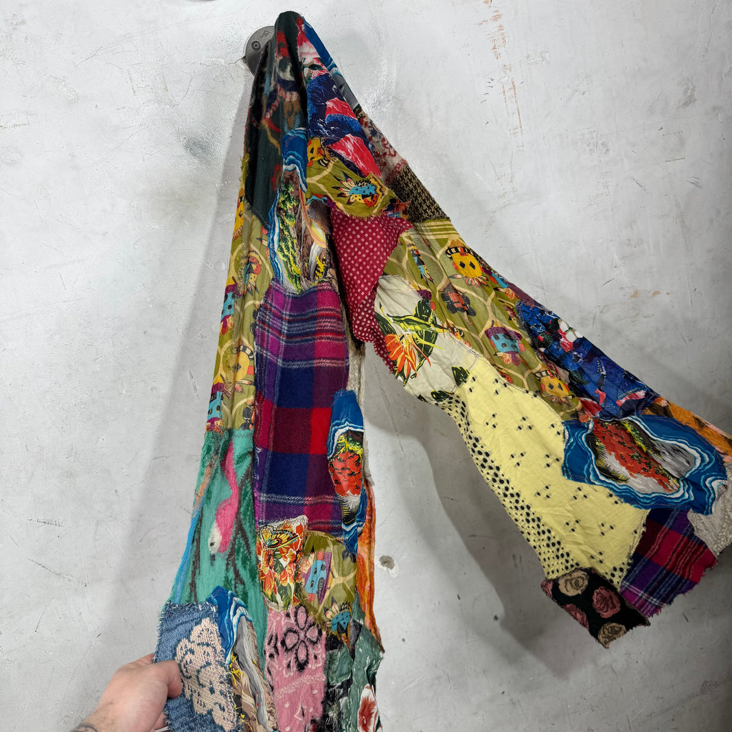 Kapital Long Patchworked Scarf