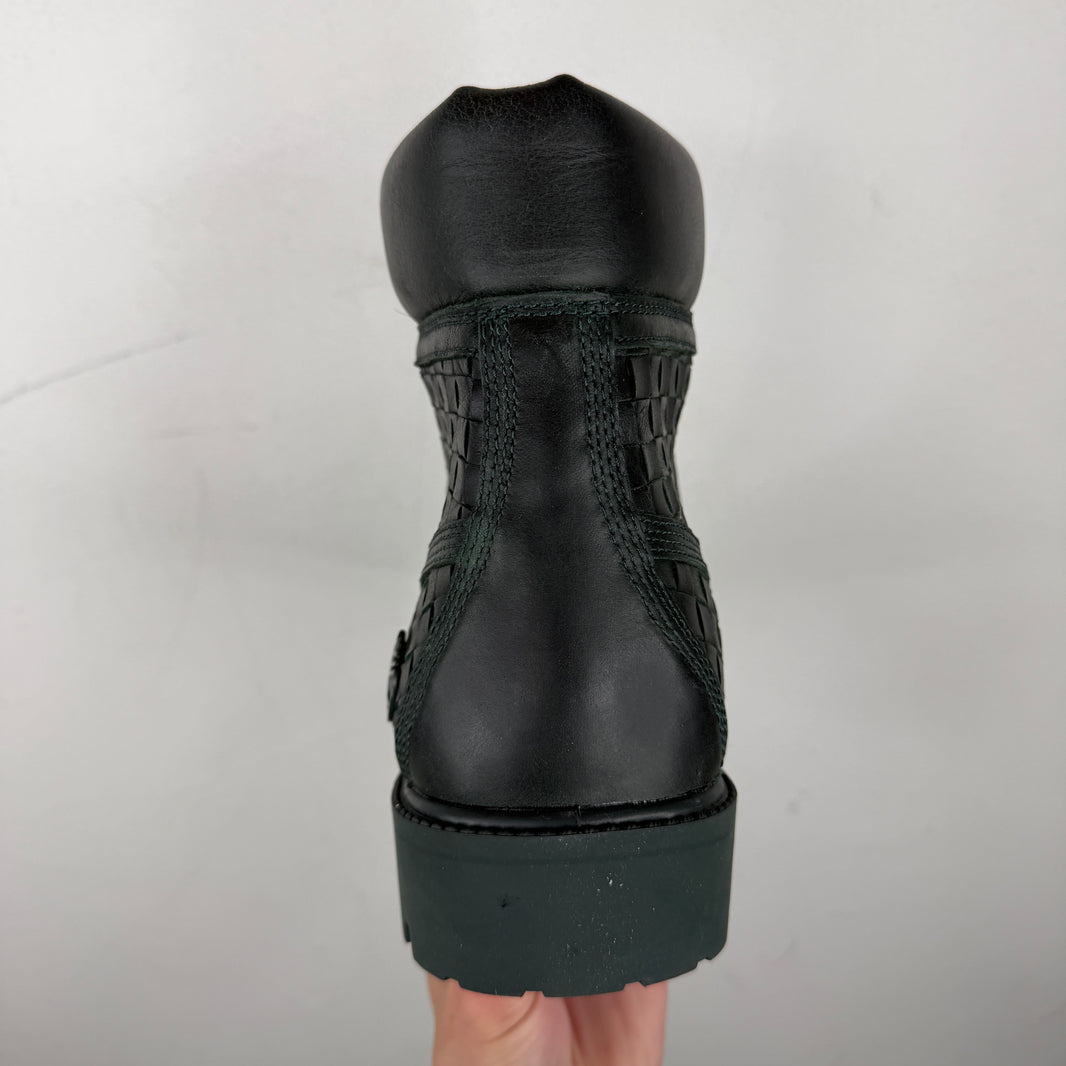 Timberland 6 Inch Woven Green Boots