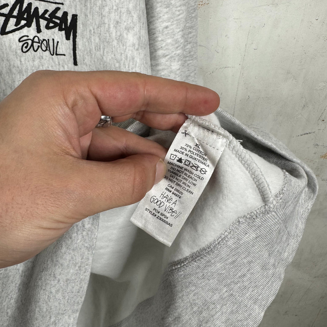 Stussy Seoul Logo Crewneck